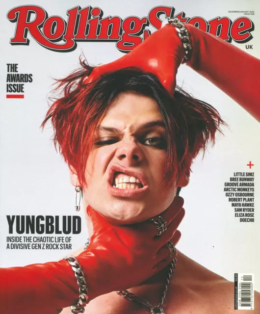 Rolling Stone Magazine, Yungblud, Arctic Monkeys, Ozzy Osbourne, Dec/Jan 2023