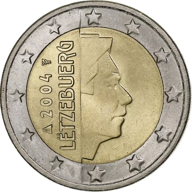 [#1250864] Luxembourg, Henri, 2 Euro, 2004, Utrecht, SUP, Bimétallique, KM:82
