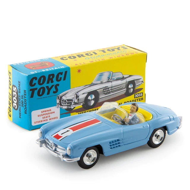 MERCEDESBENZ 300SL OPEN Roadster. Official DieCast ReIssues By