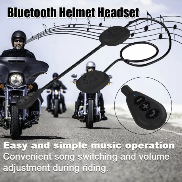 Stereo Exonération Bluetooth 5.0 Moto me860 Motocyclette Casque sans fil