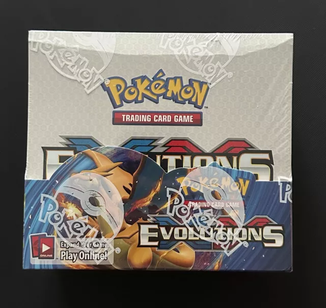 Pokemon XY Evolutions Factory Sealed Booster Box - Pack of 36