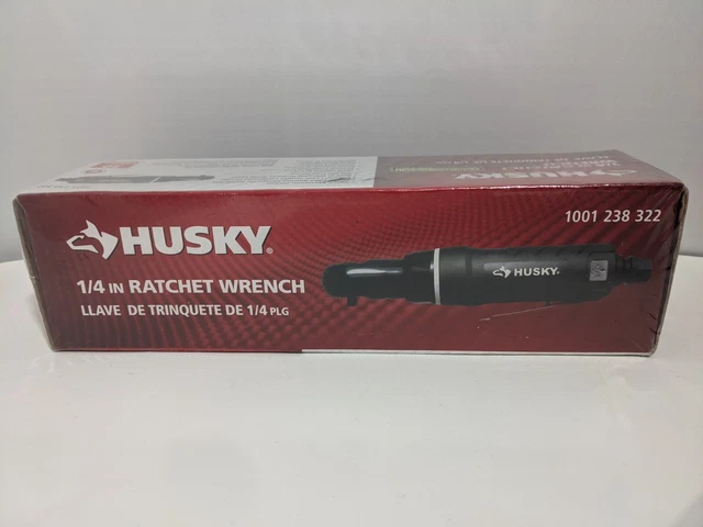 New Sealed Husky 1/4" Drive Air Ratchet Wrench H4150 1001238322