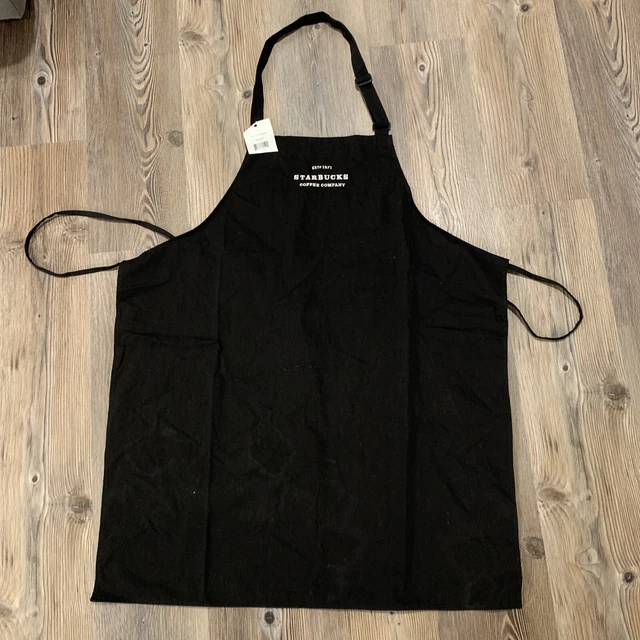 STARBUCKS MASTER BARISTA Black Apron Coffee Company Est 1971 Vintage