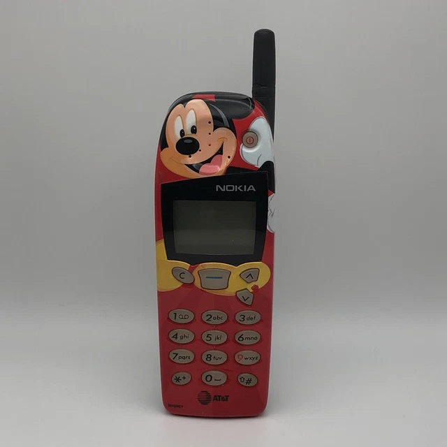 VINTAGE NOKIA 5165 NSW-1NX Cell Phone Collector Mickey Mouse VINTAGE NOKIA 5165 NSW-1NX Cell Phone Collector Mickey Mouse
