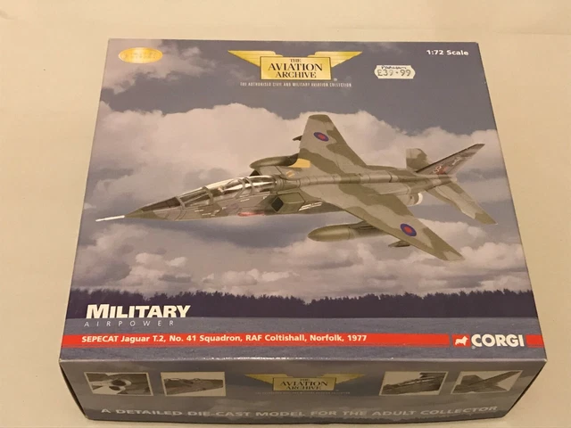 Corgi AA35401 1:72 Sepecat Jaguar GR.I A XX970/EH No.6 Squadron RAF Corgi AA35401 1:72 Sepecat Jaguar GR.I A XX970/EH No.6 Squadron RAF