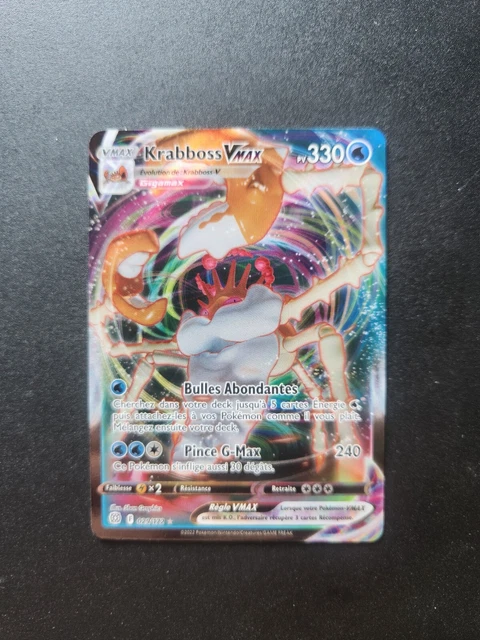 CARTE POKÉMON KRABBOSS Vmax 029/172 EB09 Stars Etincelantes FR NEUF EUR 5,50 - FR