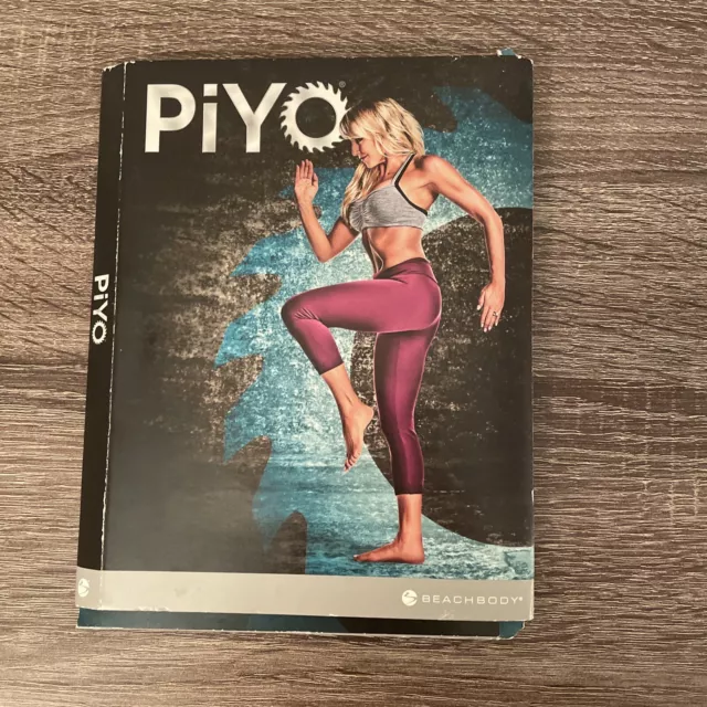 PiYo Beach Body 3 DVD Set Yoga Pilates Workout Fitness, See Pics For Condition