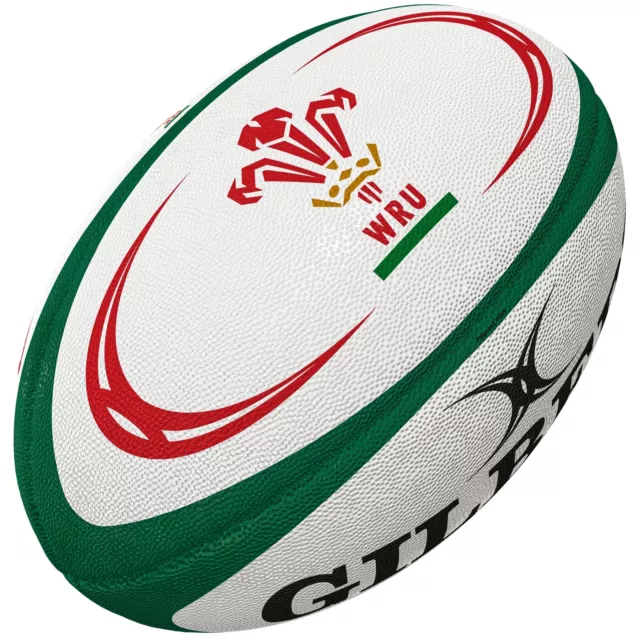 Gilbert Wales Rugby - Match Ball - Omega WRU - Size: 4 2