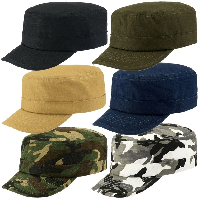 Casquette BDU Ripstop MFH Champ Noir – Style Militaire US, 100% Coton, Tailles S à XXL