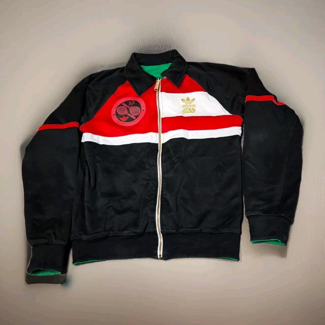 STAR WARS TENNIS YODA TRACK JACKET SIZE S / M ADIDAS REVERSIBLE 