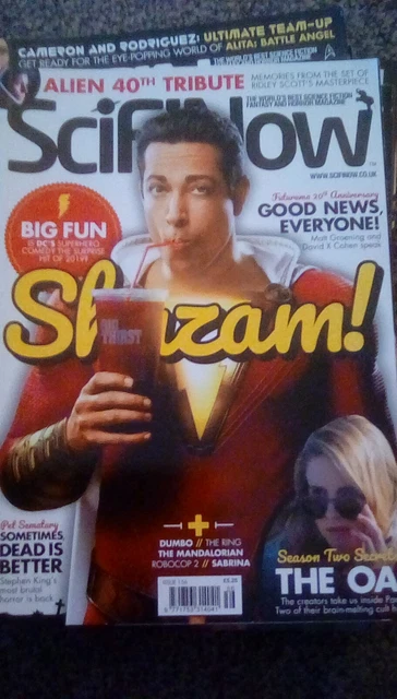 SCI FI NOW Magazine 156. Shazam.pet Semetary. The Ring. £5.00 - PicClick UK