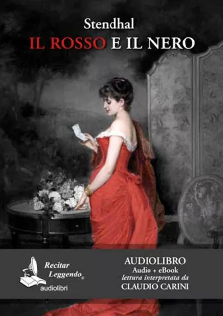 Audiolibro audiobook cd MP3  IL ROSSO E IL NERO - STENDHAL usato