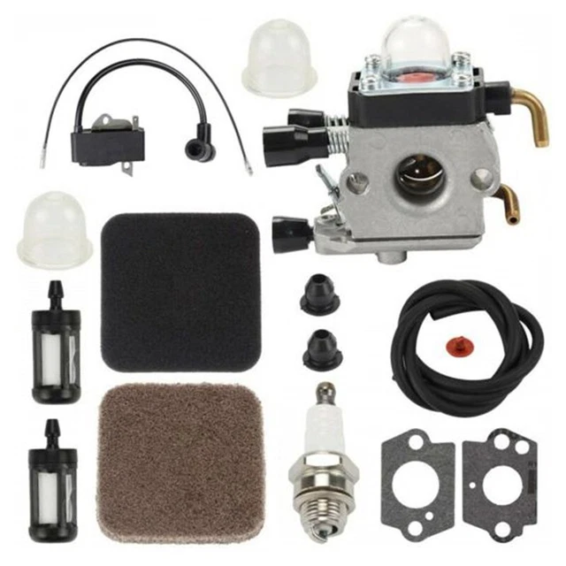 Carburatore Carboidrati Accensione Bobina Kit Parti Ricambio per Stihl FS75 FS80