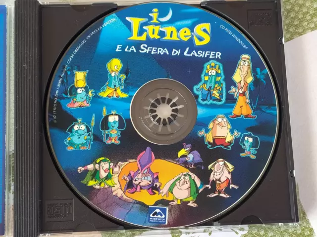 I Lunes E La Sfera Di Lasifer Videogioco Pc Gadget Sorprea Kinder Ferrero 2002