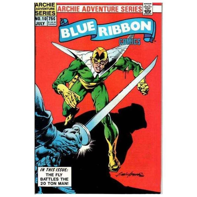Blue Ribbon Comics (1983 series) #10 in VF + condition. Red Circle comics [z@