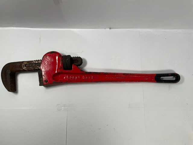 "Llave de tubería ajustable de cuello grande de 18"""