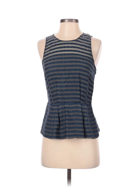 W118 by Walter Baker Women Blue Sleeveless Blouse XS