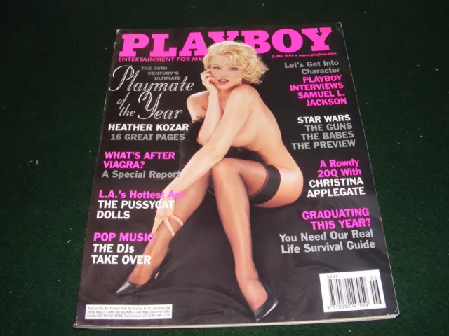 Playboy Magazine June 1999 Heather Kozar The Pussycat Dolls Kimberly Spicer