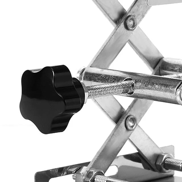 100mmX100mm Lab-Lift Lifting Platforms Stand Rack Scissor Stainless Steel