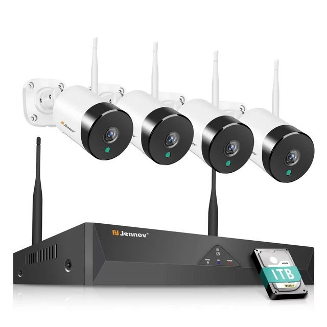Wireless cctv with hard drive cheap