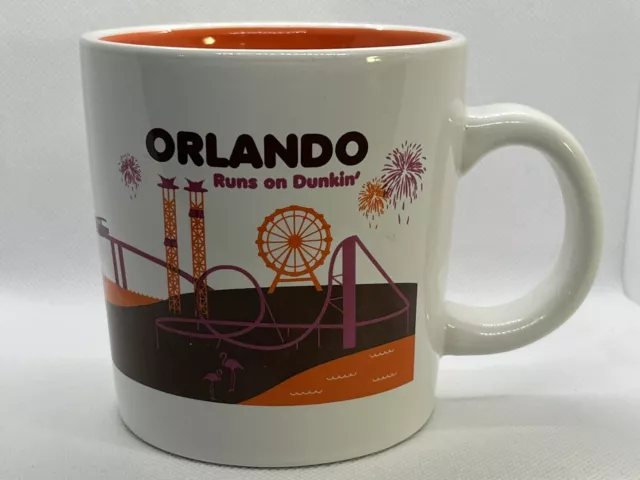 Dunkin Donuts Orlando Florida Destination Coffee Mug Cup 2013