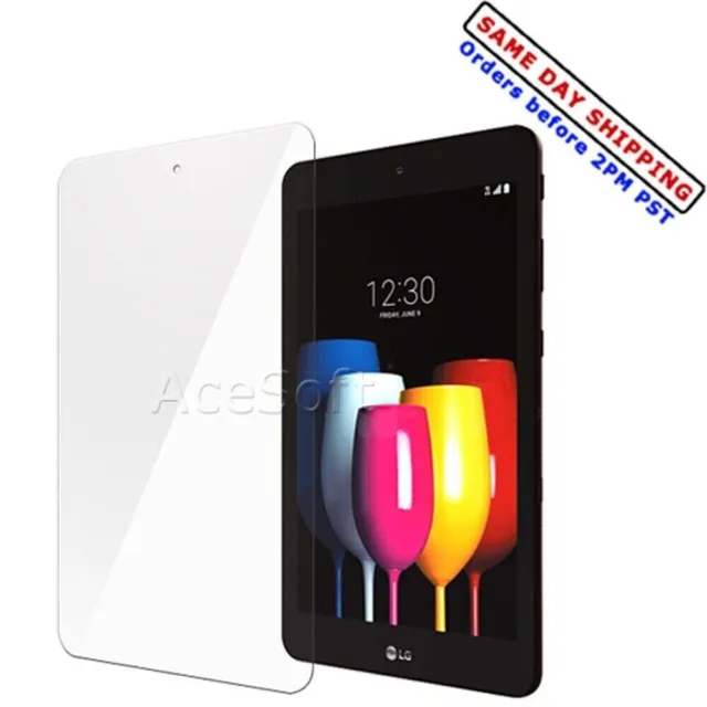 Durable Tempered Glass Screen Protector for T-Mobile LG G Pad X II 8.0 Plus V530