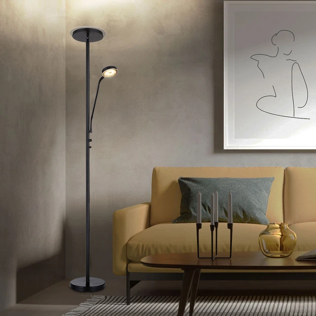 BBHome LED Deckenfluter 27W Stehlampe LED Dimmbar im Stehlampe Büro BBHome LED Deckenfluter 27W Stehlampe LED Dimmbar im Stehlampe Büro