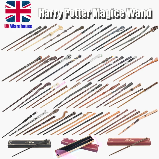 HARRY POTTER VOLDEMORT Dumbledore Magical Wand Ribbon Box Collectible