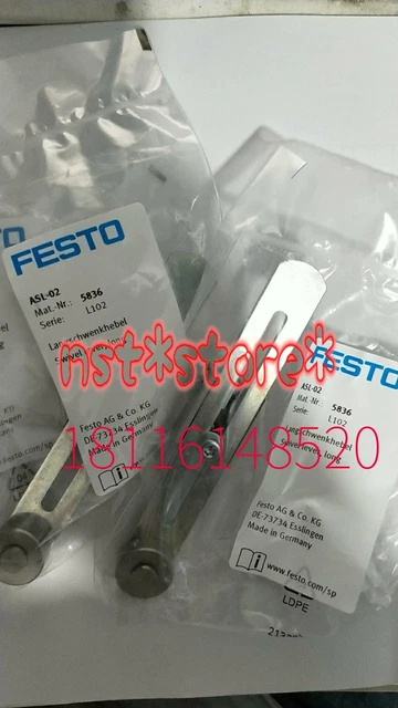 1 pz valvola stelo lungo oscillante FESTO ASL-02 5836
