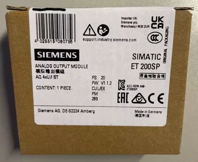 SIEMENS SIMATIC ET 200SP 6ES7 135-6HD00-0BA1 / 6ES7135-6HD00-0BA1 / Neu + OVP