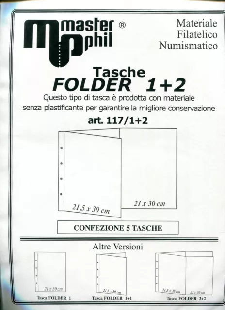 Tasca  Folder Vip K211 3 Ante/ 6 Facciate  - Ditta Masterphil