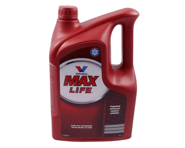 Liquido Raffreddatore Valvoline Coolant 50/50 5L fino a -37C° Scooter Auto Moto