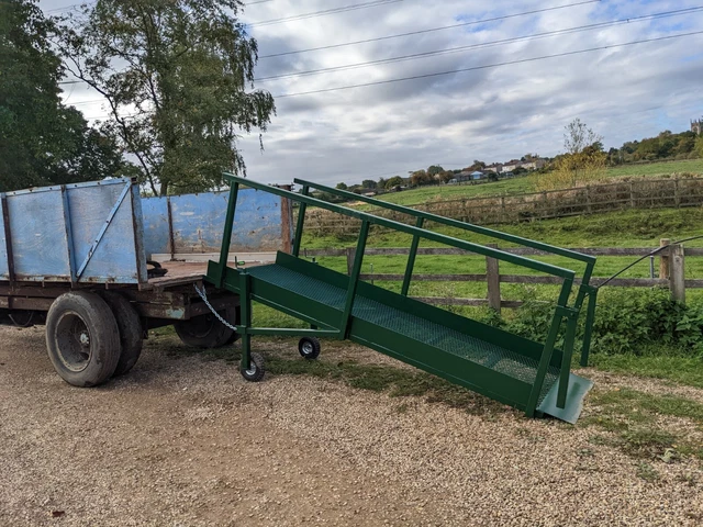 Muck Ramp MUCK FARM TIPPING Trailer Loading Ramp Price Inclusive Vat And Delivery ...