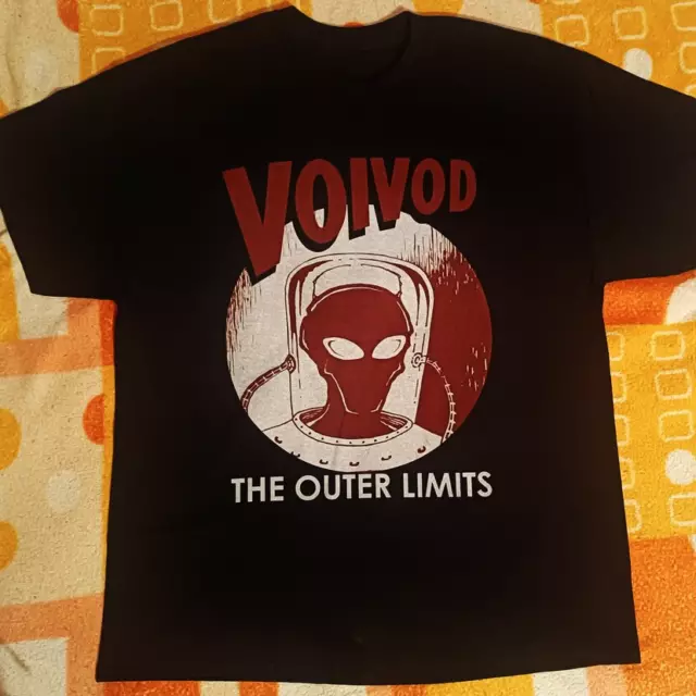 VOIVOD The Outer Limits T-Shirt Short Sleeve Cotton Black Men S-5XL DP2653