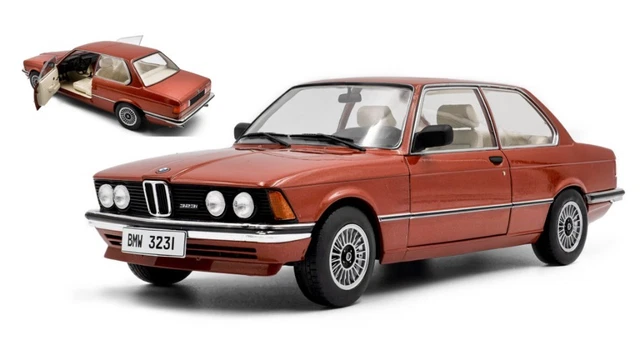 BMW E21 323i 1978 Miniature KK-Scale 1/18 – Argent Métallisé, Métal, D'occasion