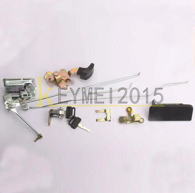 Cab Door Lock Assembly Fit For DOOSAN DAEWOO DX200 DX220-9 DX260 Excavator