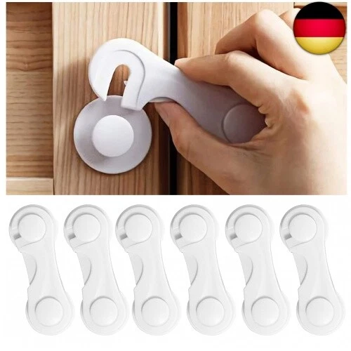 Kindersicherung Schrank Schubladen,6 Stück Schrank und