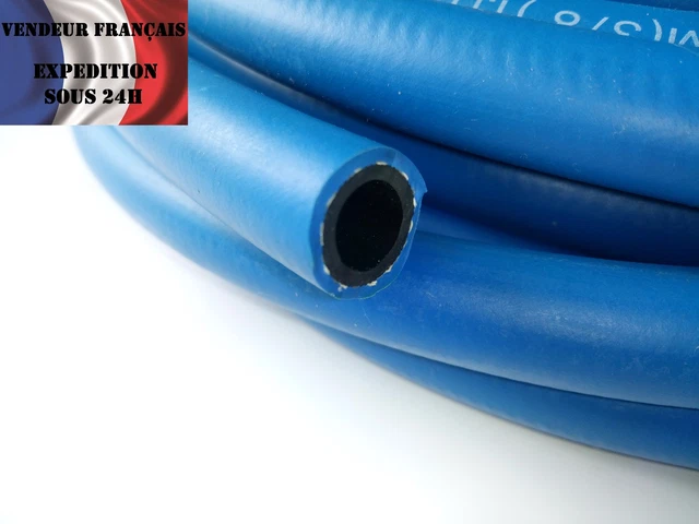 Durite essence bleu Dash/AN 6 pour raccord de type push-on, VENDEUR FRANCAIS