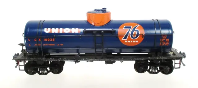 Early Athearn Union 76 Oil Company Tank Car With Box-Ho Scale