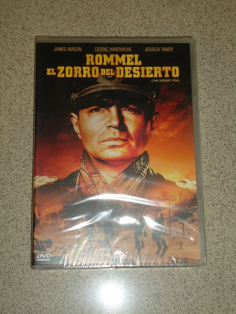 DVD ROMMEL EL Zorro Del Desierto - James Mason Jessica Tandy ...