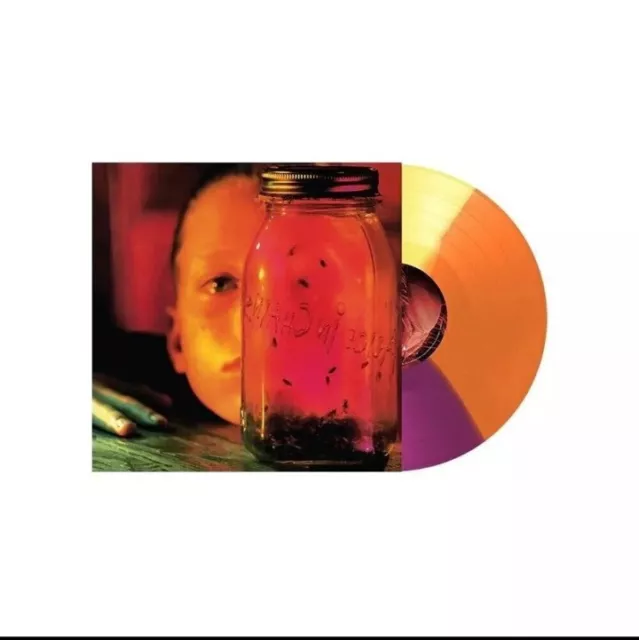 Alice In Chains Jar Of Flies Limited Edition Tri Colour Vinyl New