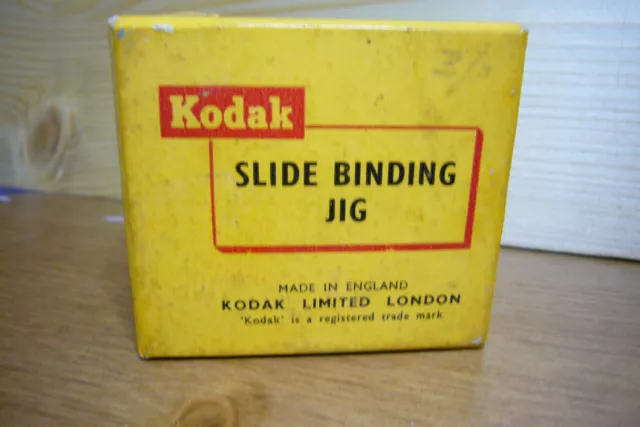 Plantilla de encuadernación deslizante vintage Kodak