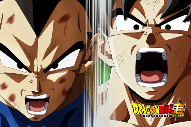 Dragon Ball GT Poster Gogeta SSJ4 Vegeta Goku 12in x 18in Free
