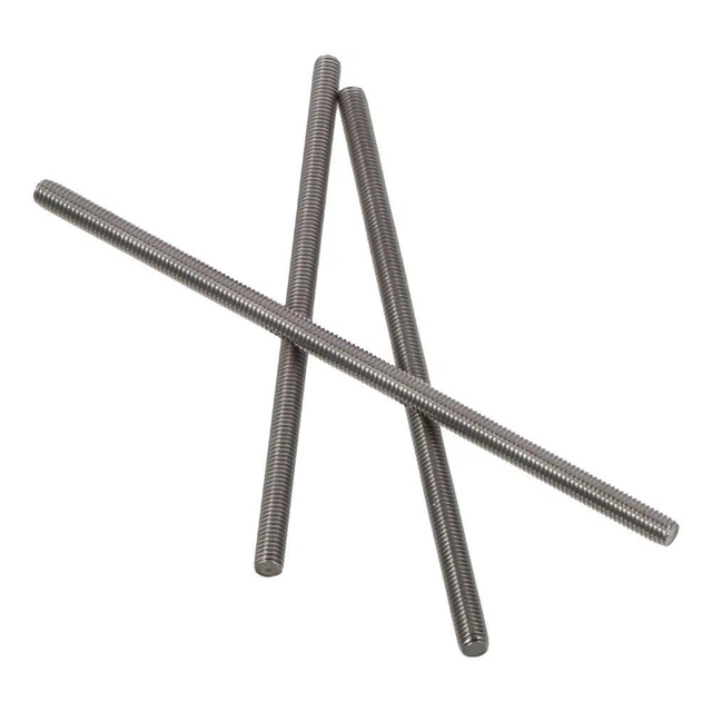 MECCANIXITY Fully Threaded Rod M6 X 100mm 1mm Thread Pitch 304 Stainless Steel Right Hand - View #12