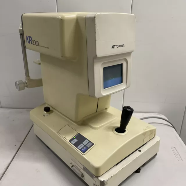 Topcon KR-3000 Auto Keratometer and Refractometer