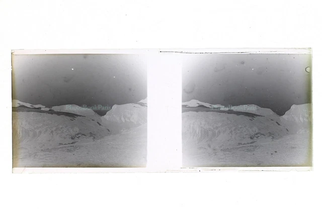 Montagne France Photo NEGATIF PL51L30n12 Plaque de verre Vintage 1933