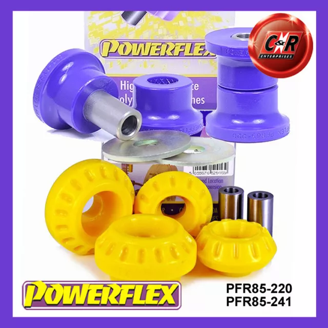 Powerflex RR Träger + Stoß Top Mnt Buchsen Für VW Golf MK1 77-85 PFR85-220 /