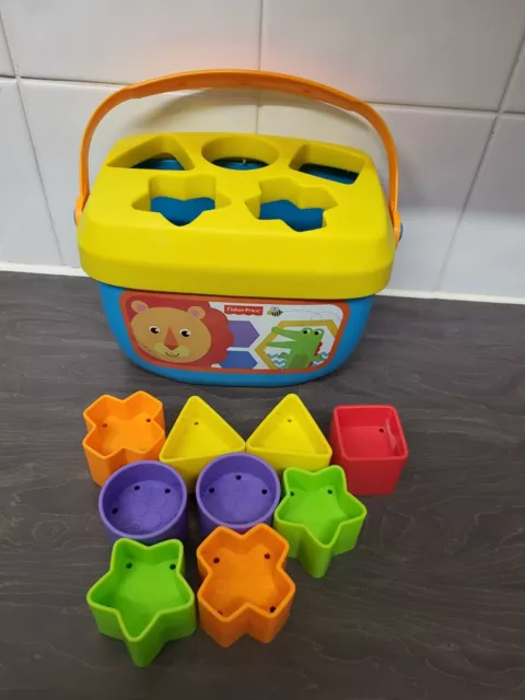 Fisherprice Baby Sorting Game Shape Posting  Box Rare 2017 Learning Cognitive