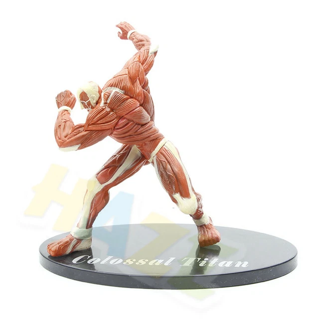 ATTACK ON TITAN The Armored Titanium Figure Model Toy 17cm New £18.26