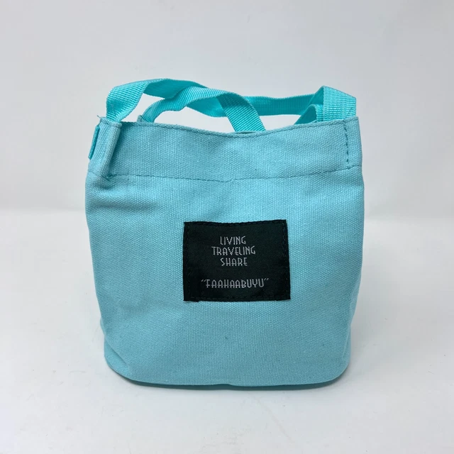 Living Traveling Share Women's Mini Canvas Tote Bag Convertible Crossbody NEW 11